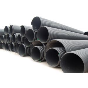 PE鋼帶增強螺旋纏繞管/供應重慶HDPE排水管重慶瑞琦塑膠管道中國農藥網